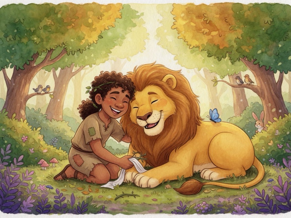 Androcles and the Lion cover