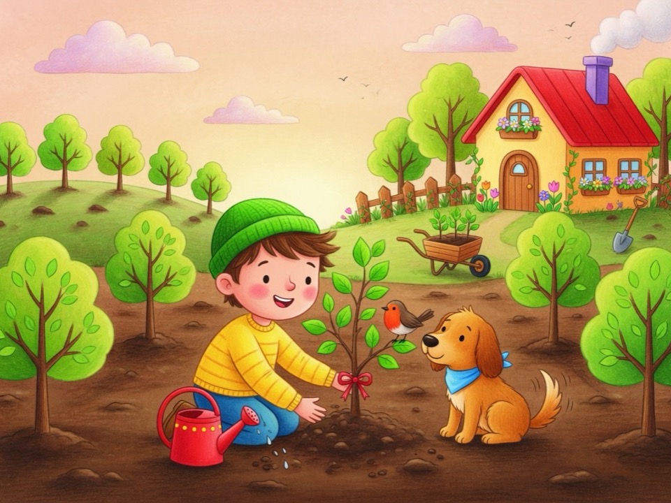 The Boy Who Planted Trees cover