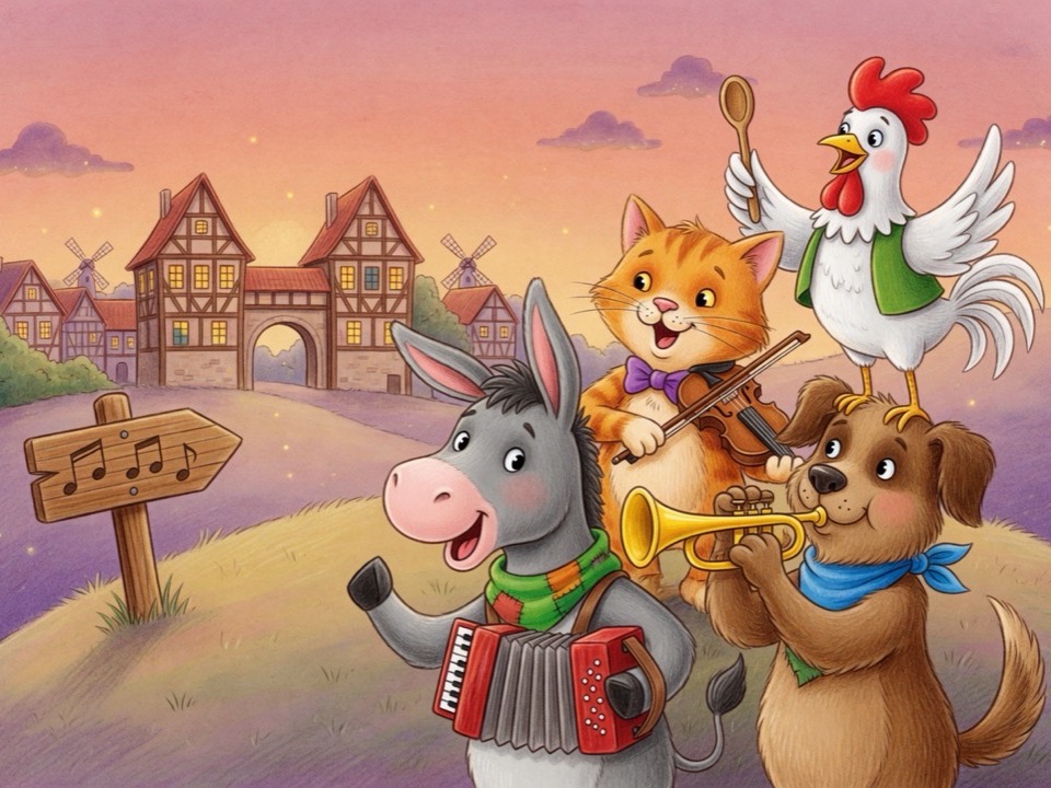 The Bremen Town Musicians cover