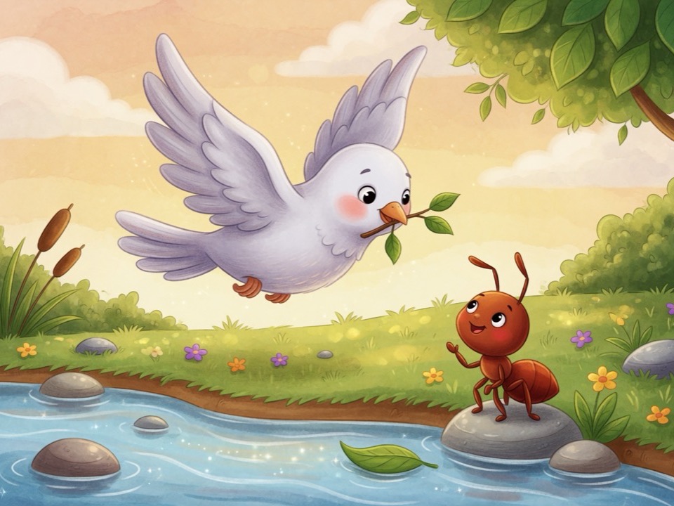 The Dove and the Ant cover