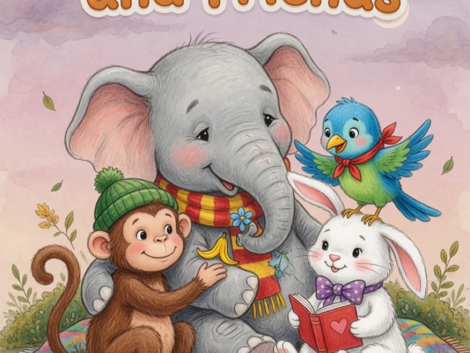 The Elephant and Friends cover