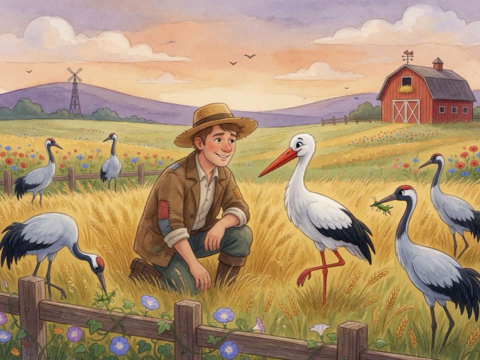 The Farmer and the Stork cover
