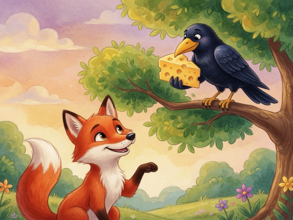 The Fox and the Crow cover