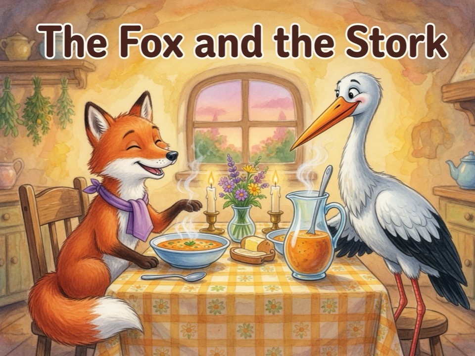The Fox and the Stork cover