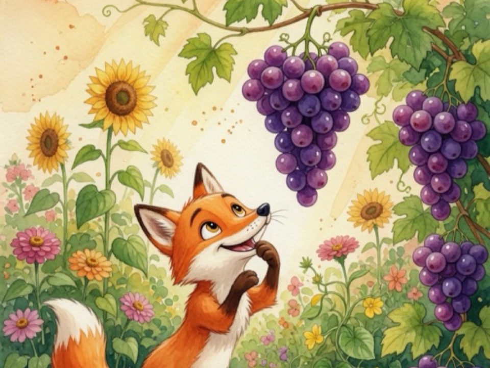 The Fox and the Grapes cover