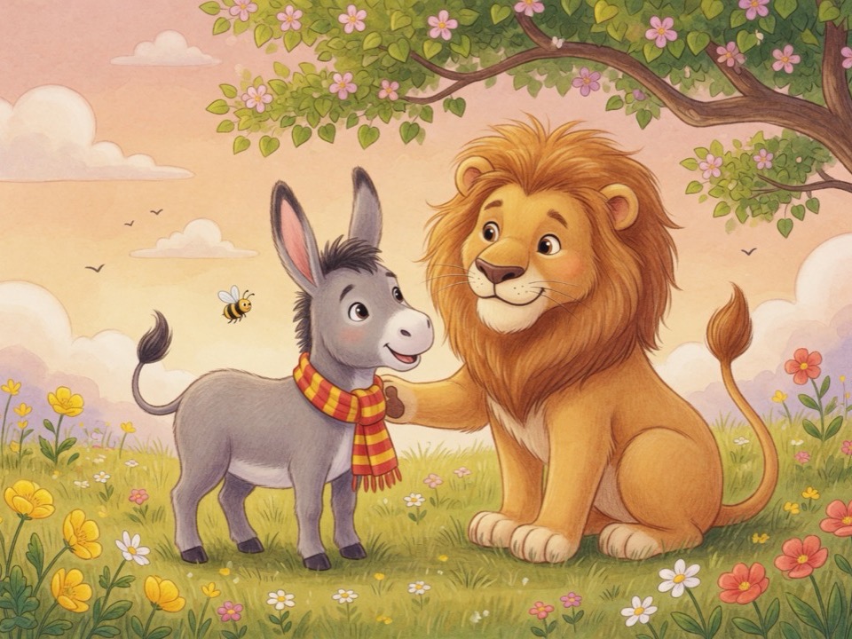The Lion and the Donkey cover