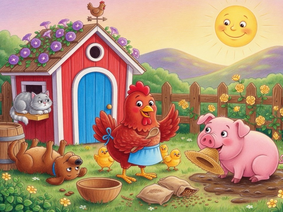 The Little Red Hen cover