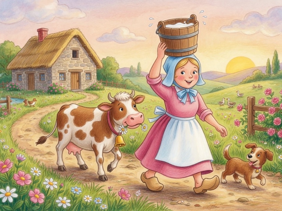 The Milkmaid and Her Pail cover