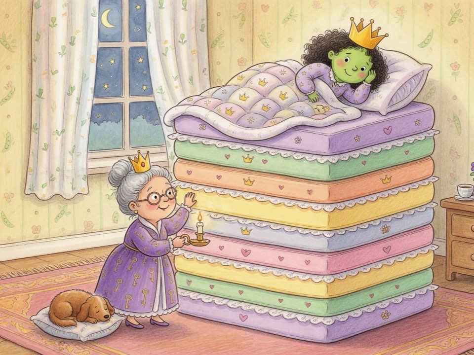 The Princess and the Pea cover