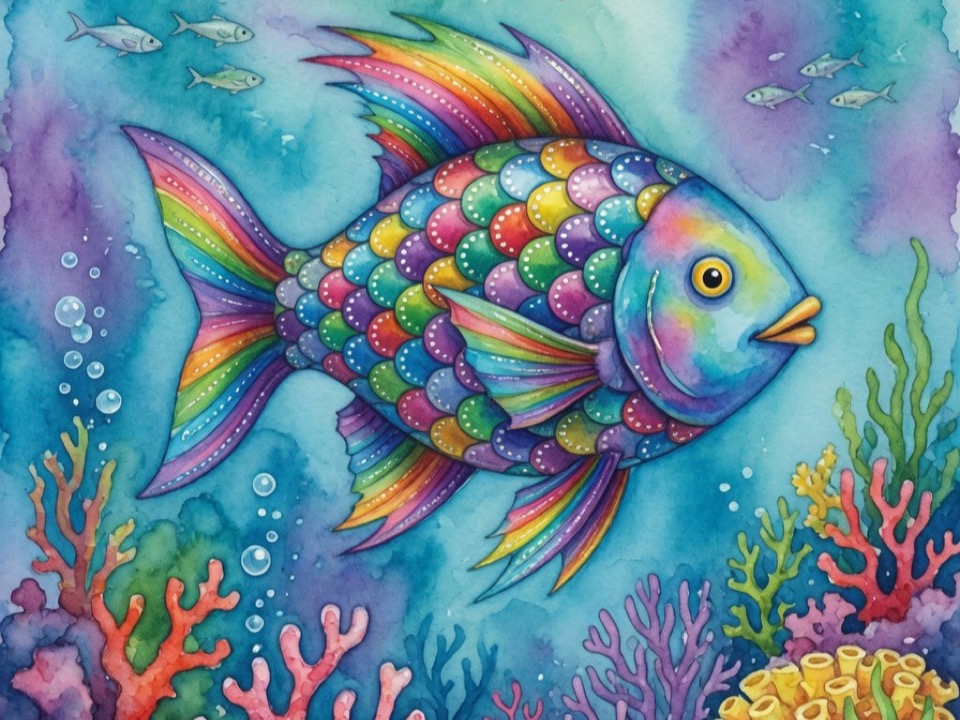 The Rainbow Fish cover