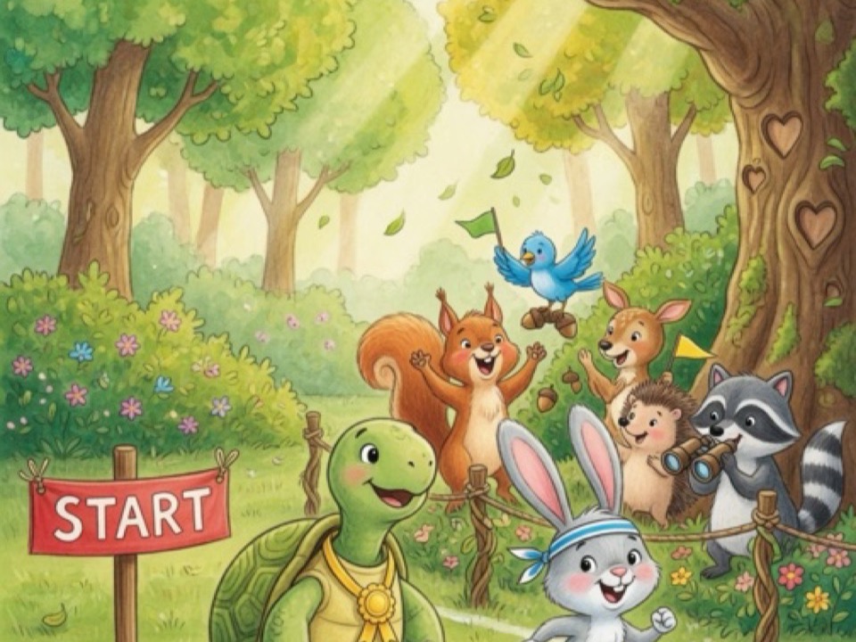 The Tortoise and the Hare cover