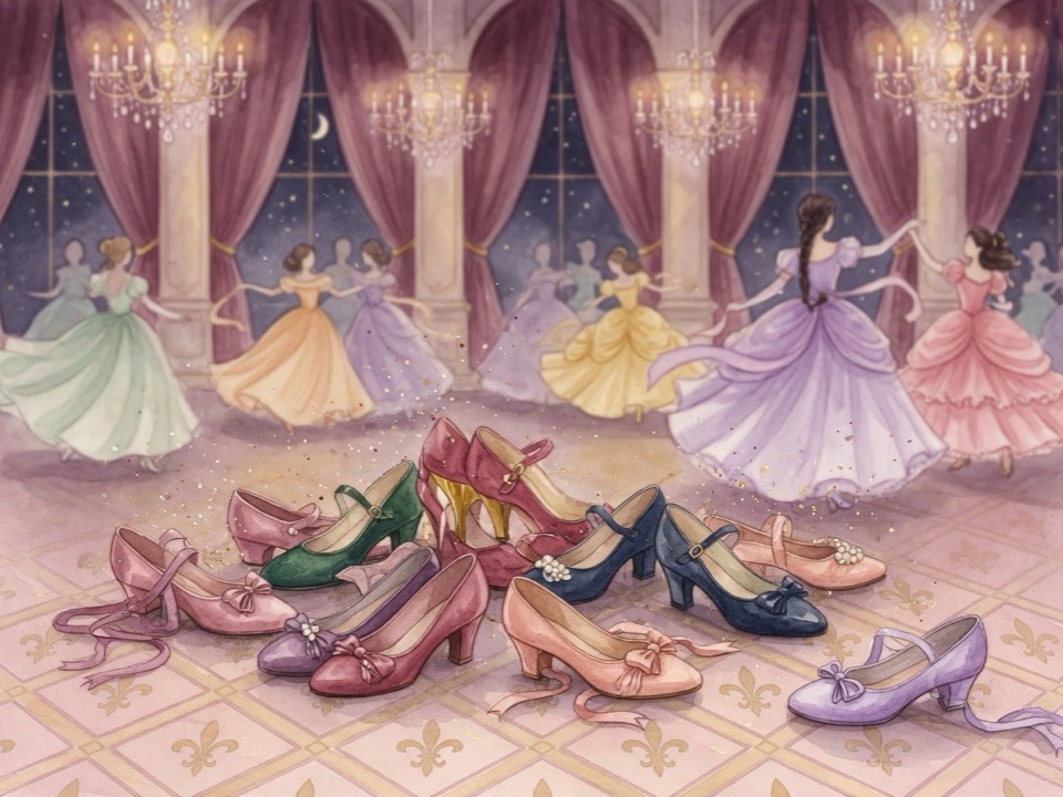 The Twelve Dancing Princesses cover