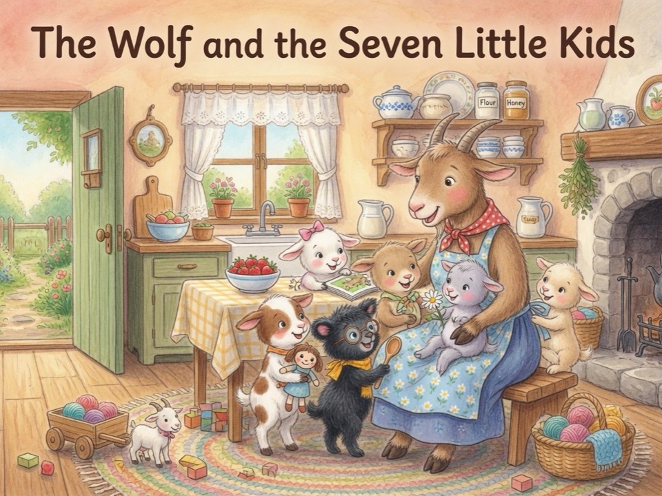 The Wolf and the Seven Little Kids cover
